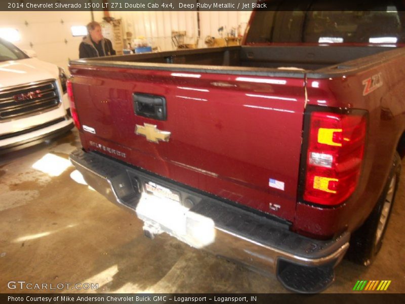 Deep Ruby Metallic / Jet Black 2014 Chevrolet Silverado 1500 LT Z71 Double Cab 4x4