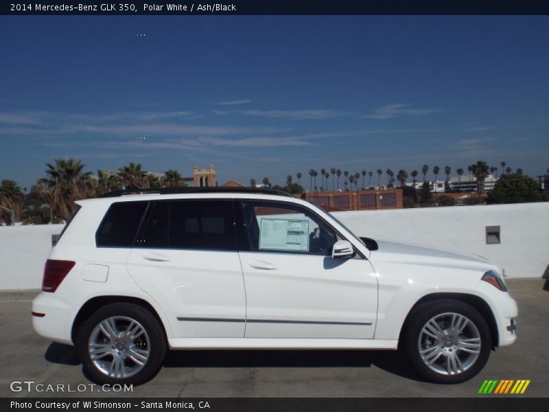 Polar White / Ash/Black 2014 Mercedes-Benz GLK 350