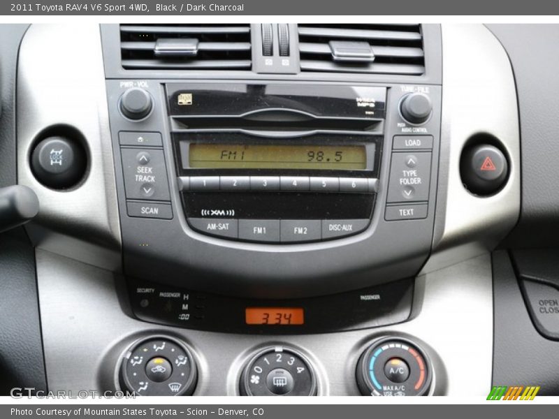 Black / Dark Charcoal 2011 Toyota RAV4 V6 Sport 4WD