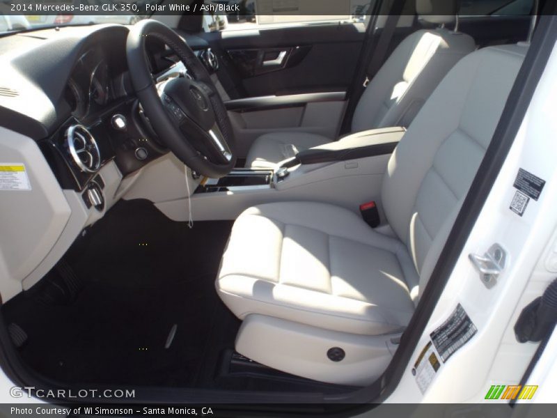 Polar White / Ash/Black 2014 Mercedes-Benz GLK 350