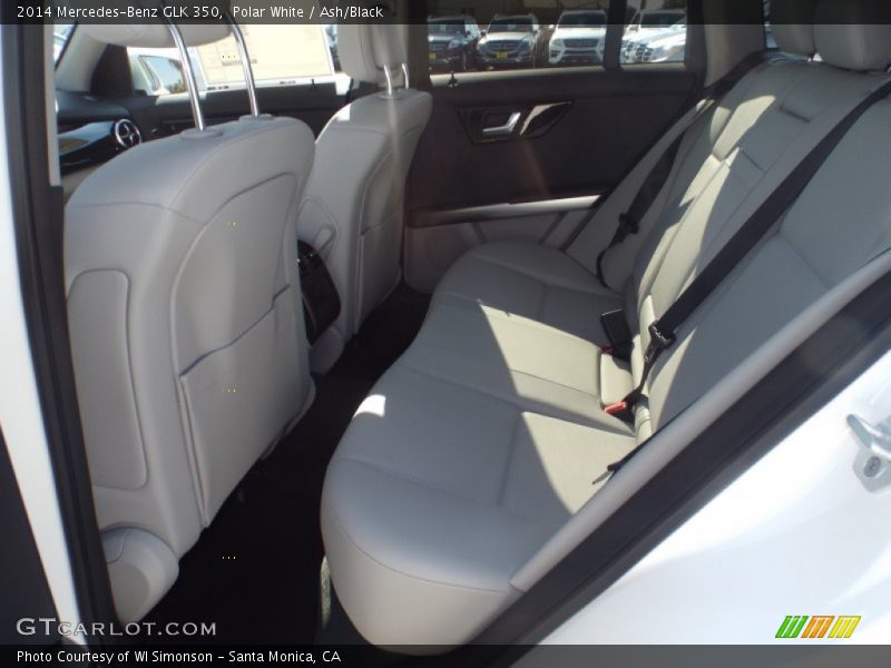Polar White / Ash/Black 2014 Mercedes-Benz GLK 350