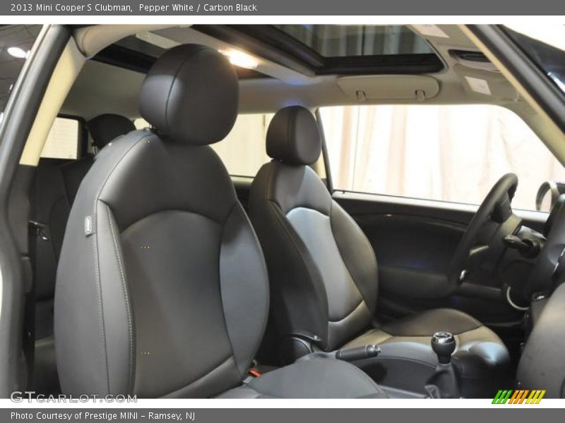Pepper White / Carbon Black 2013 Mini Cooper S Clubman