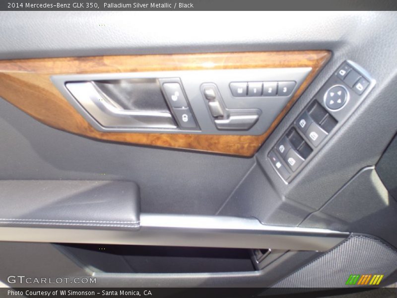 Palladium Silver Metallic / Black 2014 Mercedes-Benz GLK 350