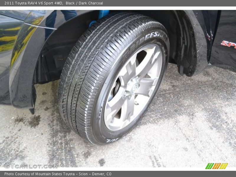Black / Dark Charcoal 2011 Toyota RAV4 V6 Sport 4WD