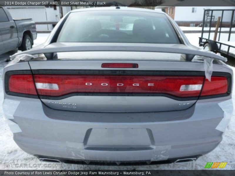 Billet Silver Metallic / Black 2014 Dodge Charger SXT AWD