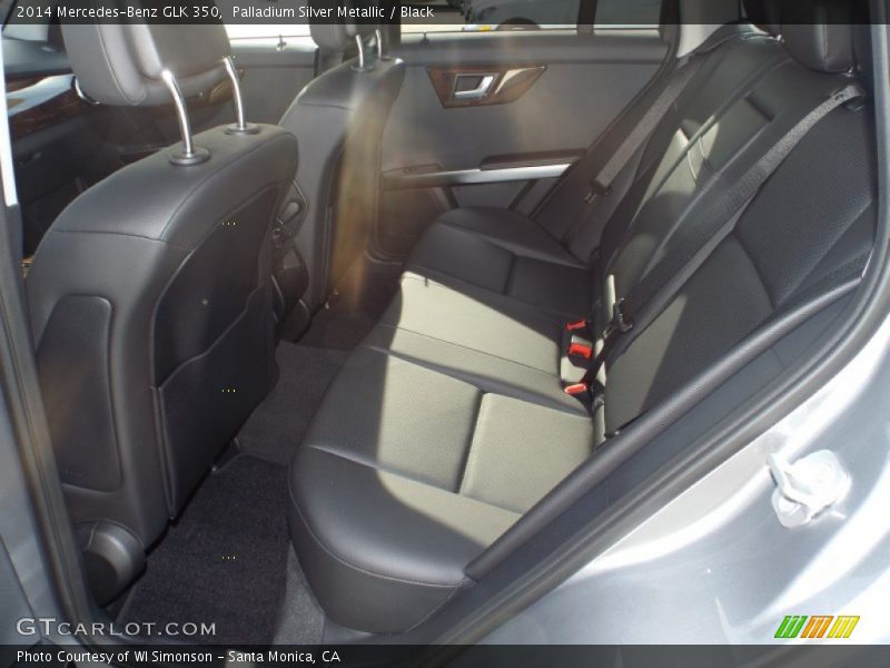 Palladium Silver Metallic / Black 2014 Mercedes-Benz GLK 350