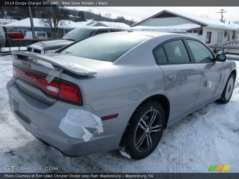 Billet Silver Metallic / Black 2014 Dodge Charger SXT AWD