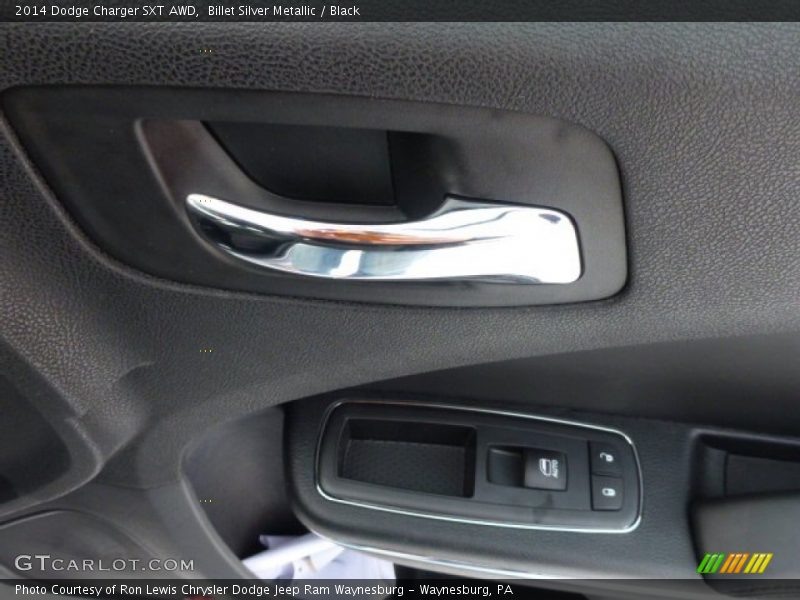 Billet Silver Metallic / Black 2014 Dodge Charger SXT AWD