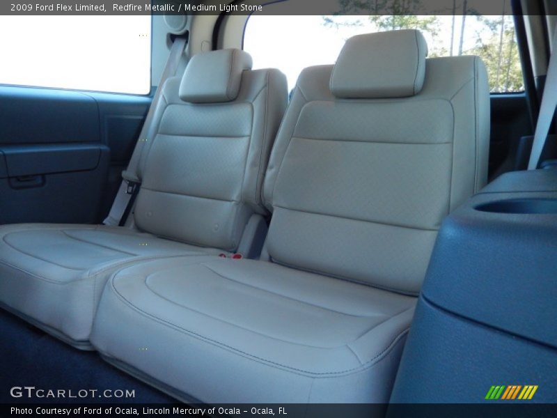 Redfire Metallic / Medium Light Stone 2009 Ford Flex Limited