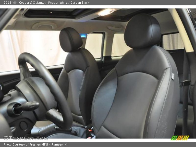 Pepper White / Carbon Black 2013 Mini Cooper S Clubman