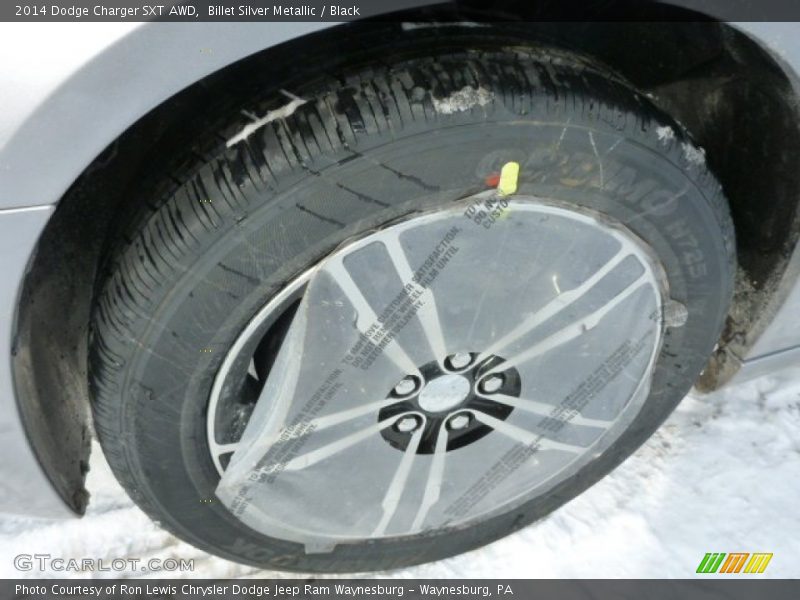 Billet Silver Metallic / Black 2014 Dodge Charger SXT AWD