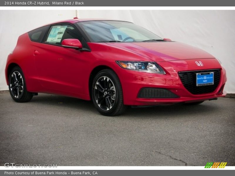 Milano Red / Black 2014 Honda CR-Z Hybrid