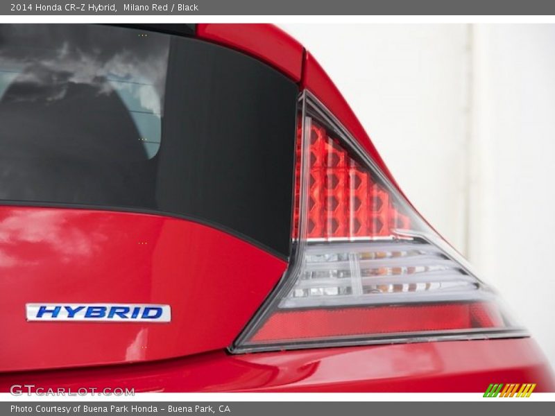 Milano Red / Black 2014 Honda CR-Z Hybrid