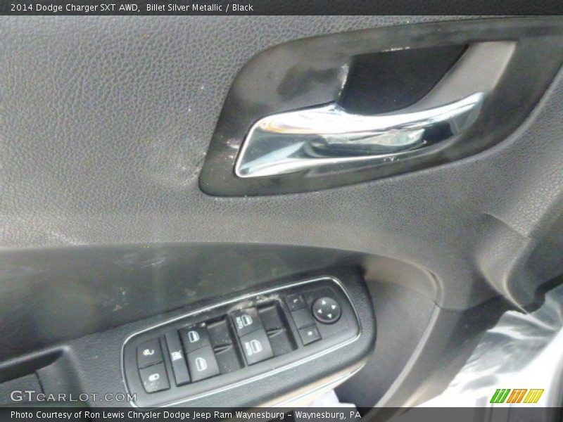 Billet Silver Metallic / Black 2014 Dodge Charger SXT AWD