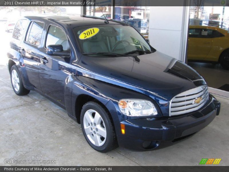 Imperial Blue Metallic / Gray 2011 Chevrolet HHR LT