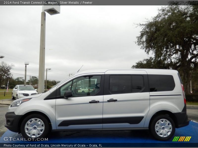  2014 Transit Connect XL Wagon Silver Metallic