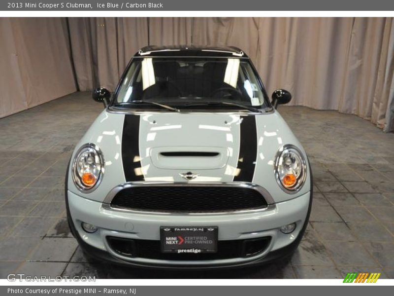 Ice Blue / Carbon Black 2013 Mini Cooper S Clubman