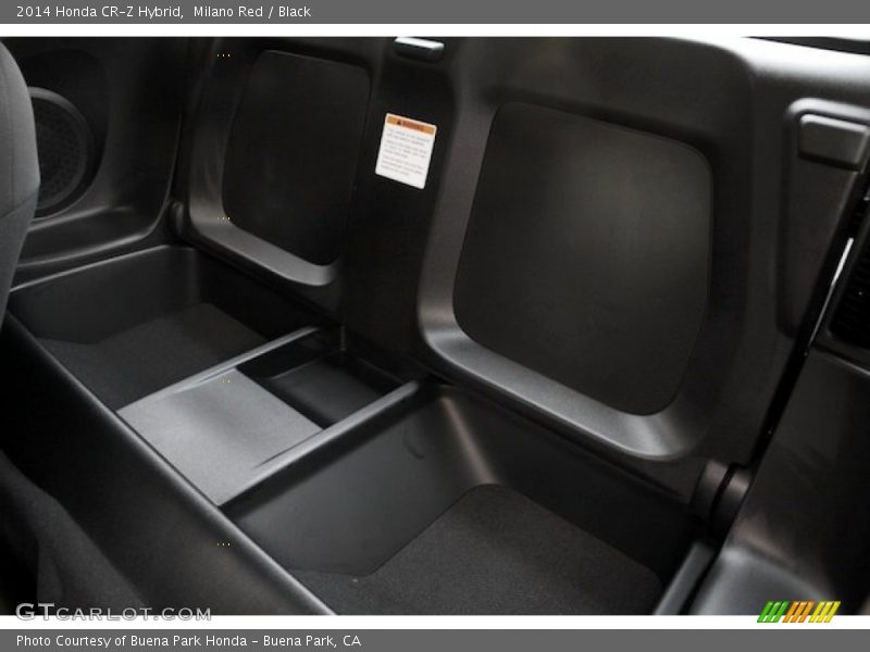 Milano Red / Black 2014 Honda CR-Z Hybrid