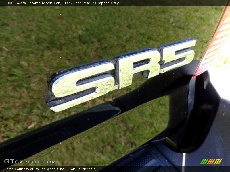 Black Sand Pearl / Graphite Gray 2006 Toyota Tacoma Access Cab