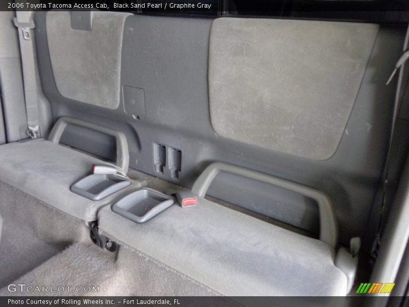 Black Sand Pearl / Graphite Gray 2006 Toyota Tacoma Access Cab