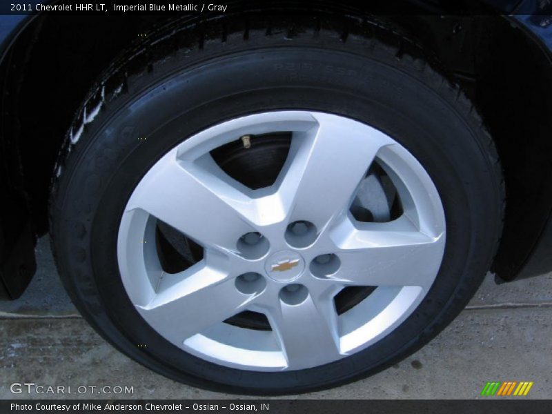 Imperial Blue Metallic / Gray 2011 Chevrolet HHR LT
