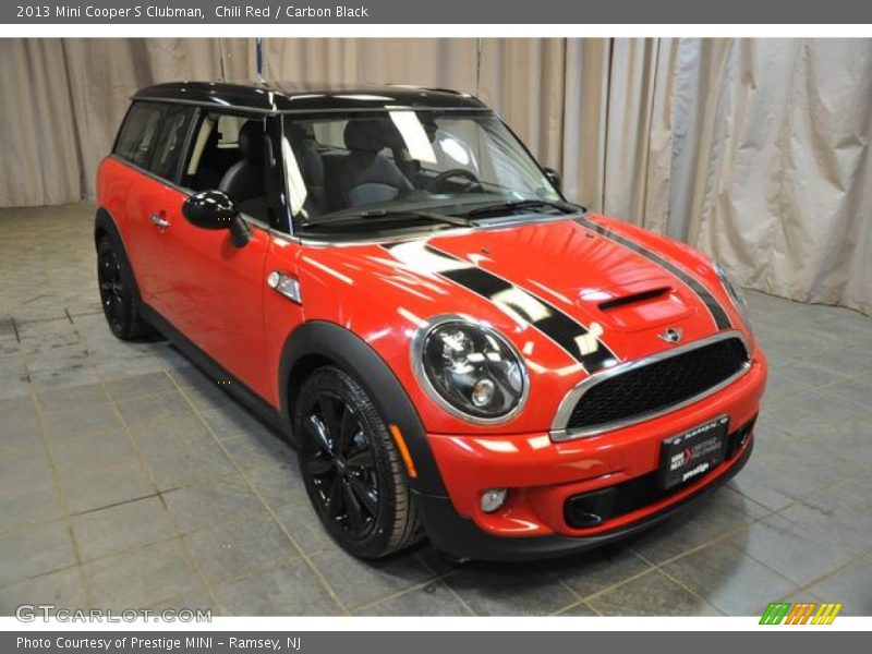 Chili Red / Carbon Black 2013 Mini Cooper S Clubman