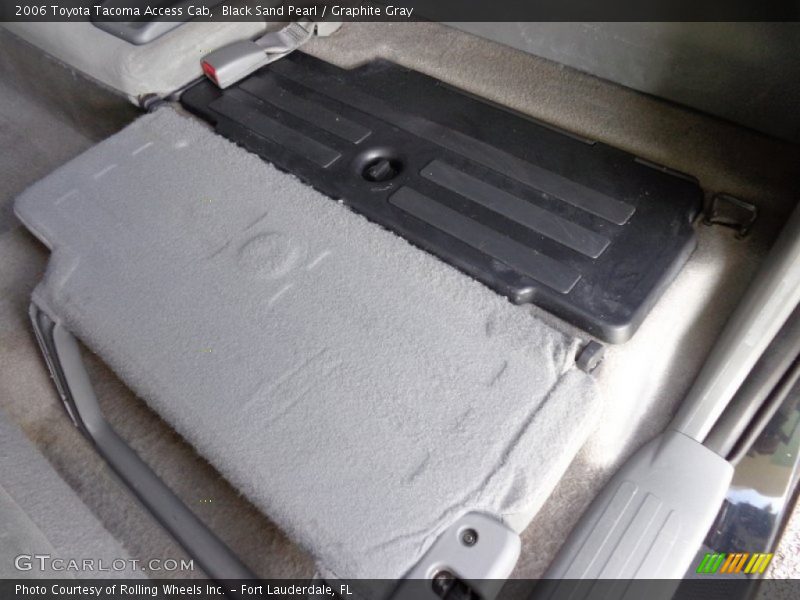 Black Sand Pearl / Graphite Gray 2006 Toyota Tacoma Access Cab