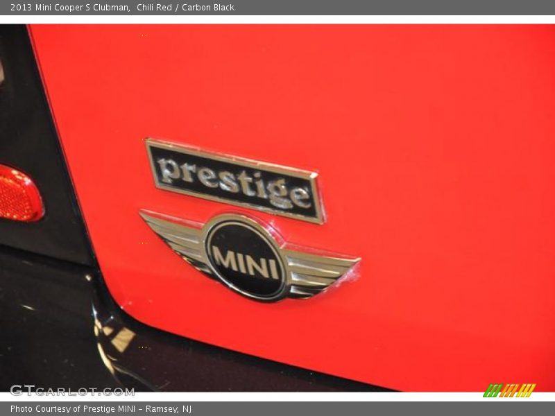 Chili Red / Carbon Black 2013 Mini Cooper S Clubman