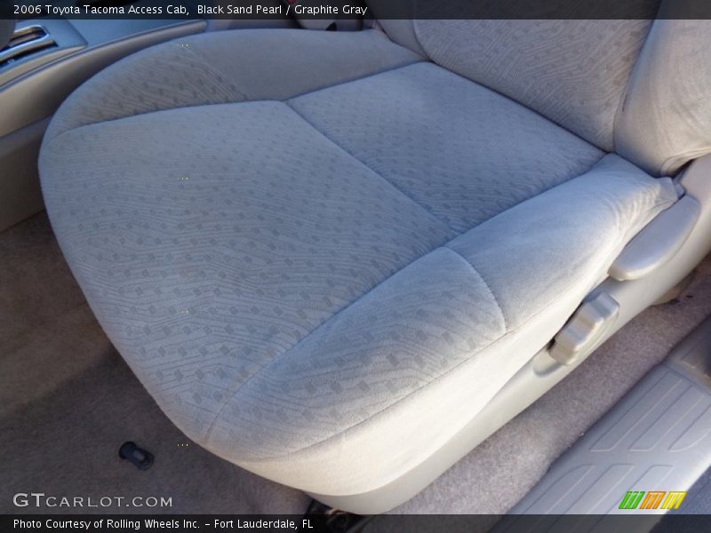 Black Sand Pearl / Graphite Gray 2006 Toyota Tacoma Access Cab