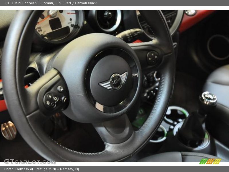 Chili Red / Carbon Black 2013 Mini Cooper S Clubman