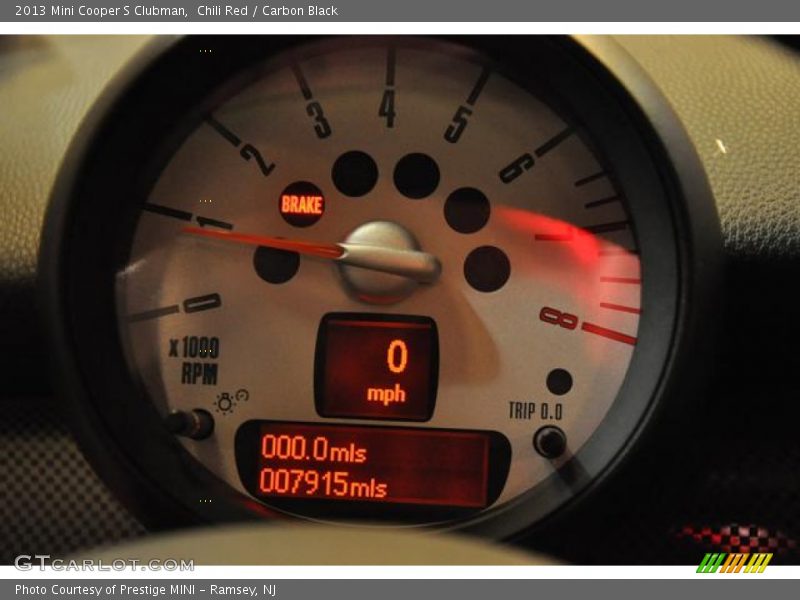Chili Red / Carbon Black 2013 Mini Cooper S Clubman