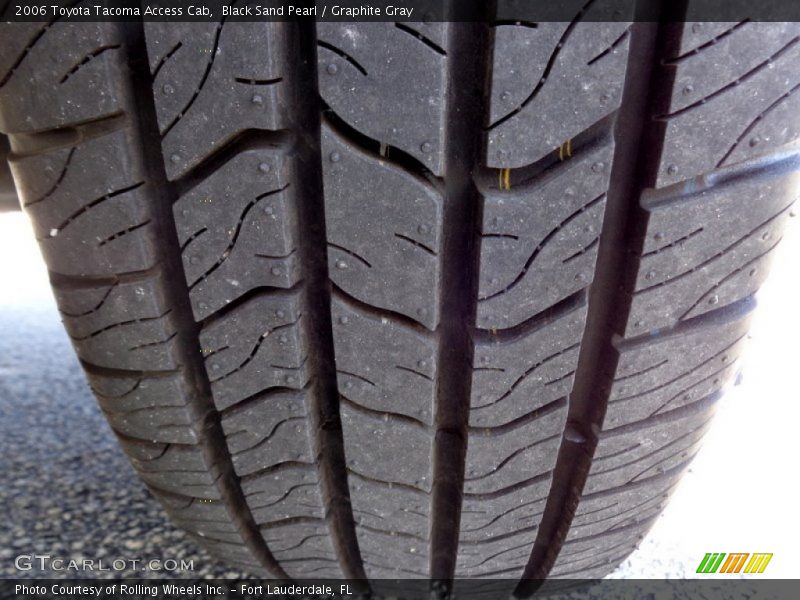Black Sand Pearl / Graphite Gray 2006 Toyota Tacoma Access Cab