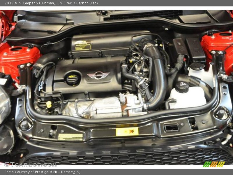 Chili Red / Carbon Black 2013 Mini Cooper S Clubman
