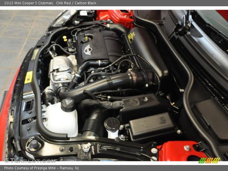 Chili Red / Carbon Black 2013 Mini Cooper S Clubman