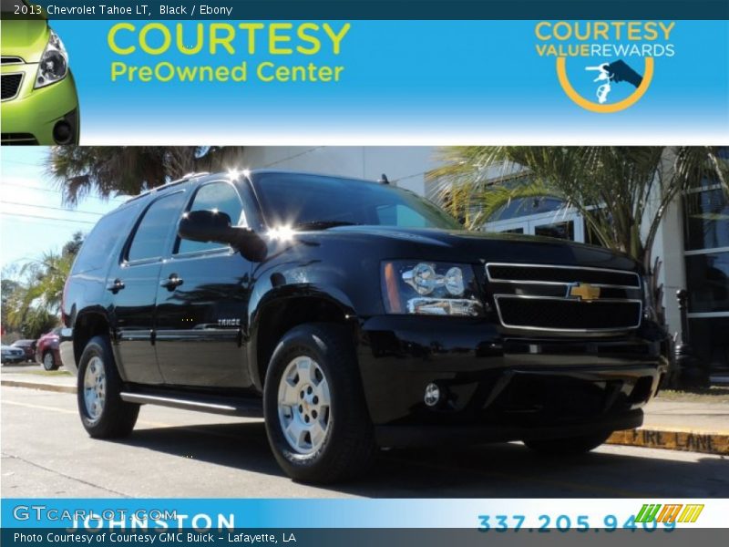 Black / Ebony 2013 Chevrolet Tahoe LT