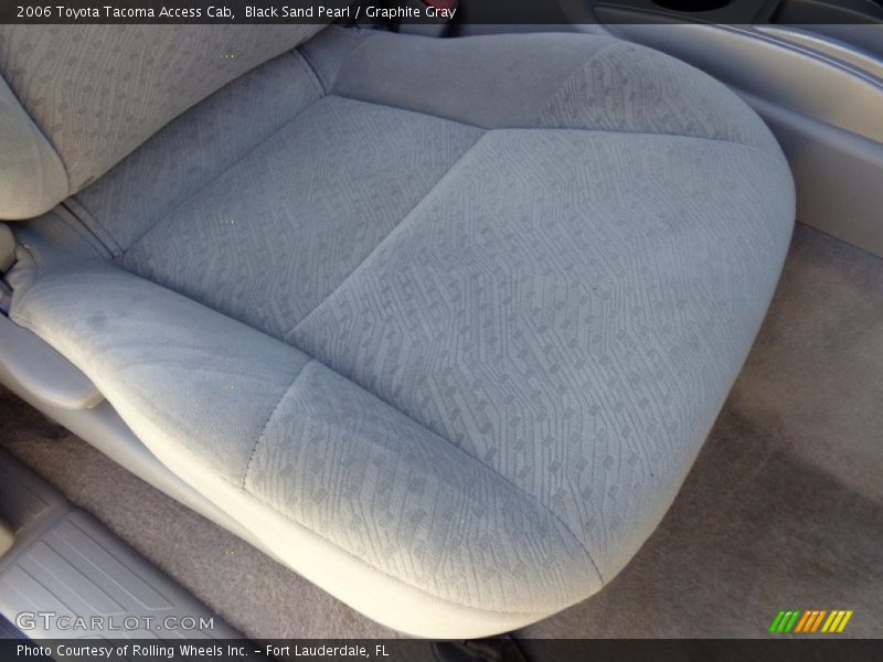 Black Sand Pearl / Graphite Gray 2006 Toyota Tacoma Access Cab