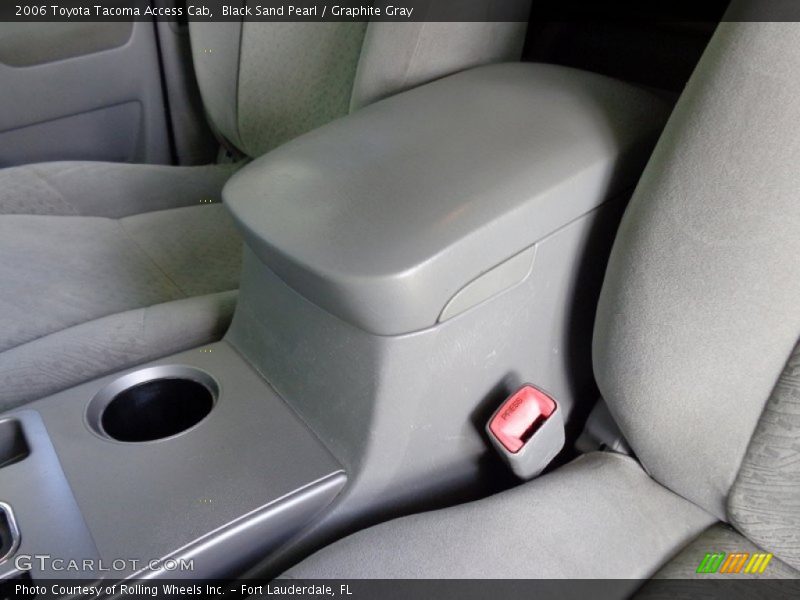 Black Sand Pearl / Graphite Gray 2006 Toyota Tacoma Access Cab