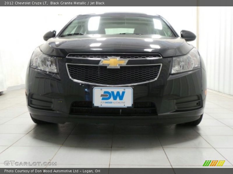 Black Granite Metallic / Jet Black 2012 Chevrolet Cruze LT