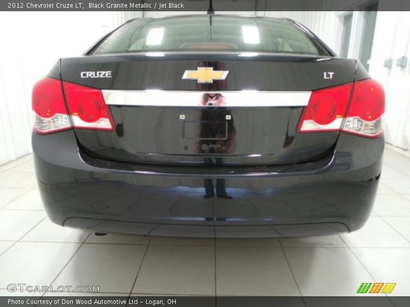 Black Granite Metallic / Jet Black 2012 Chevrolet Cruze LT