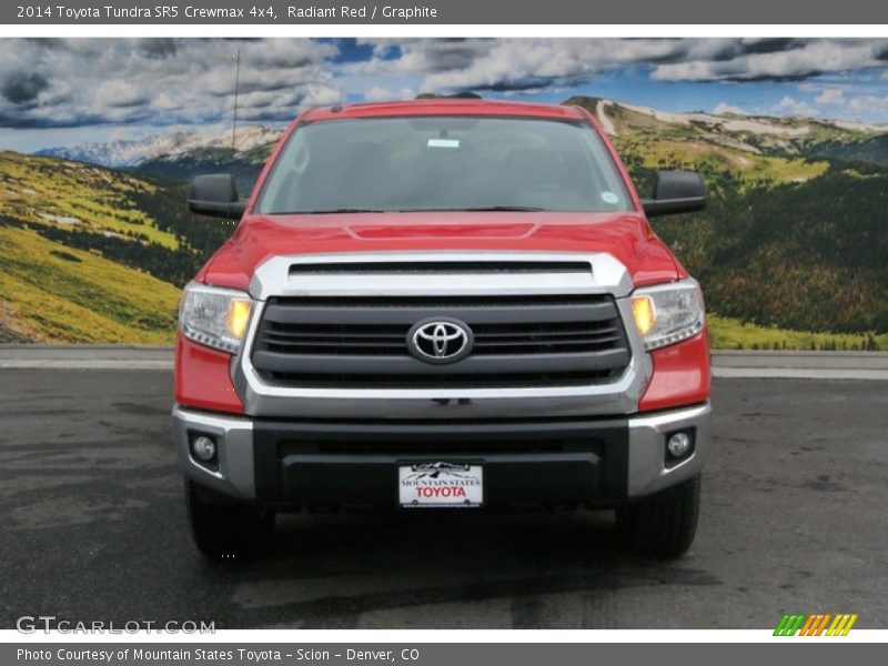 Radiant Red / Graphite 2014 Toyota Tundra SR5 Crewmax 4x4