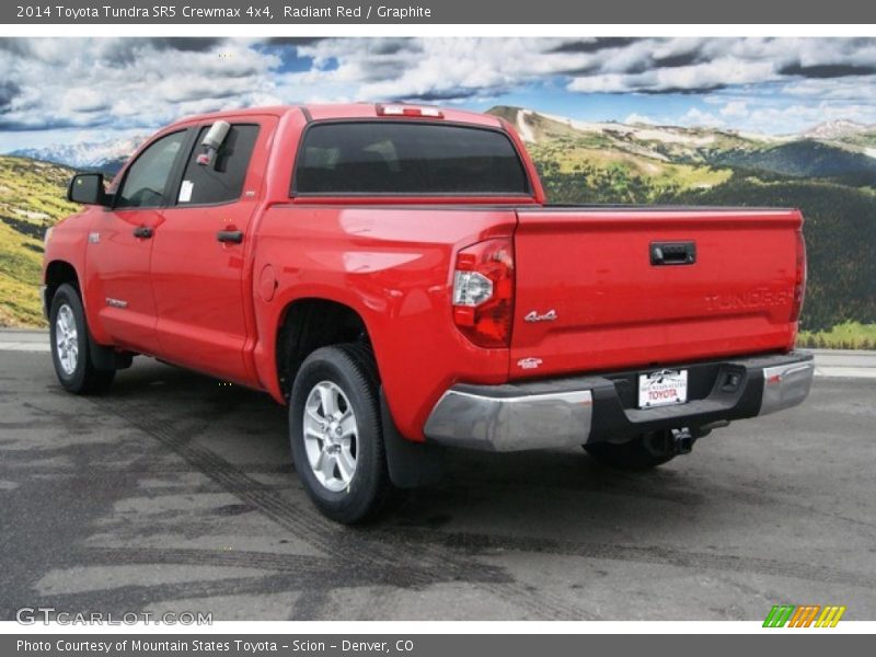 Radiant Red / Graphite 2014 Toyota Tundra SR5 Crewmax 4x4