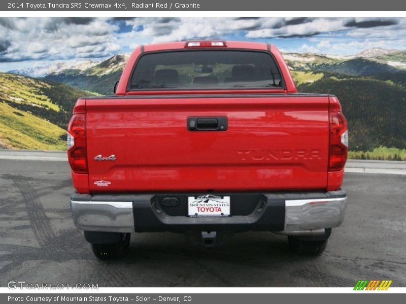 Radiant Red / Graphite 2014 Toyota Tundra SR5 Crewmax 4x4