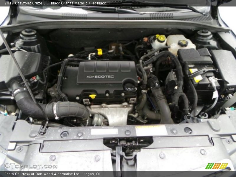 Black Granite Metallic / Jet Black 2012 Chevrolet Cruze LT