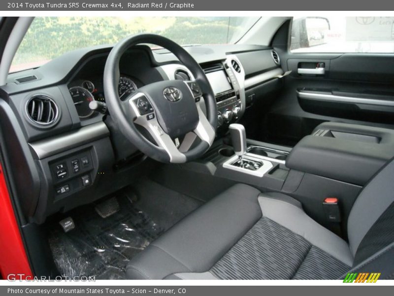 Radiant Red / Graphite 2014 Toyota Tundra SR5 Crewmax 4x4