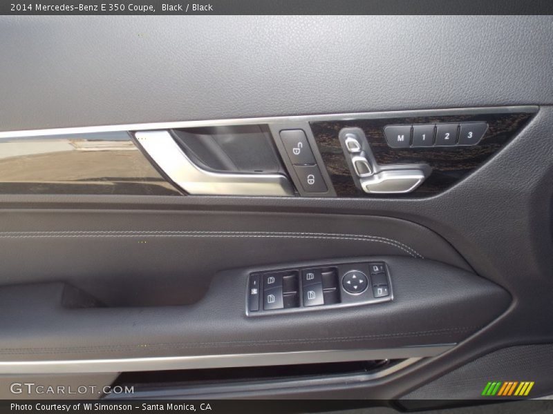 Black / Black 2014 Mercedes-Benz E 350 Coupe