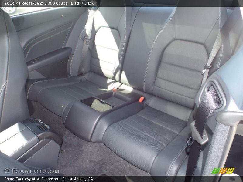 Black / Black 2014 Mercedes-Benz E 350 Coupe