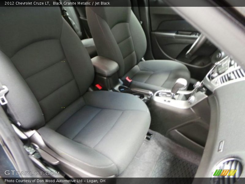 Black Granite Metallic / Jet Black 2012 Chevrolet Cruze LT
