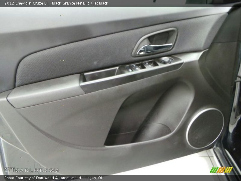 Black Granite Metallic / Jet Black 2012 Chevrolet Cruze LT