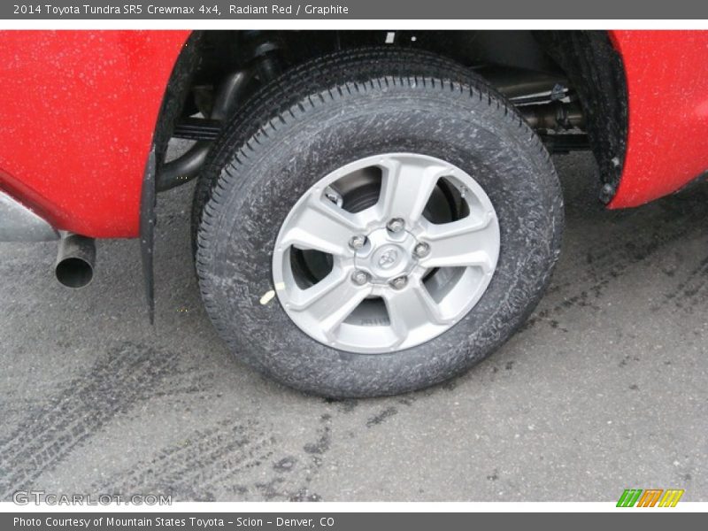 Radiant Red / Graphite 2014 Toyota Tundra SR5 Crewmax 4x4