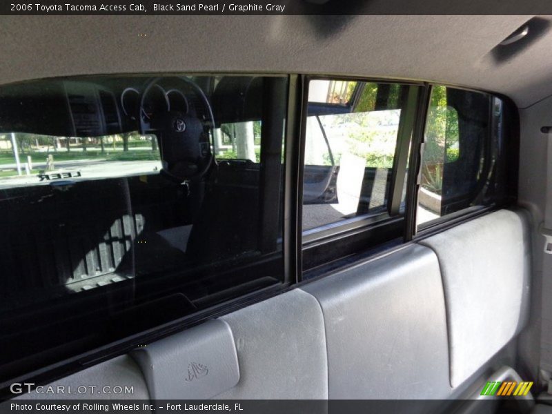 Black Sand Pearl / Graphite Gray 2006 Toyota Tacoma Access Cab